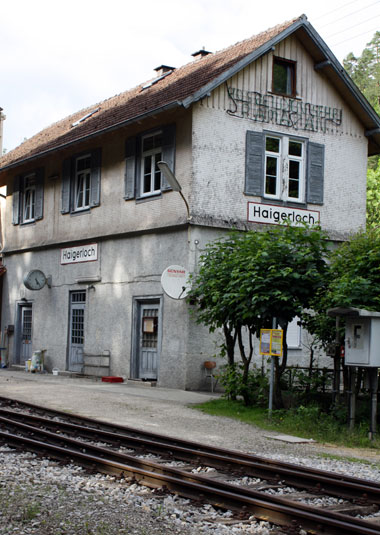 Letztes Kapitel eines Leidensweges: Der Bahnhof Haigerloch war Ausgangspunkt für drei der vier Deportationsmaßnahmen