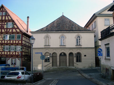 Die restaurierte Alte Synagoge