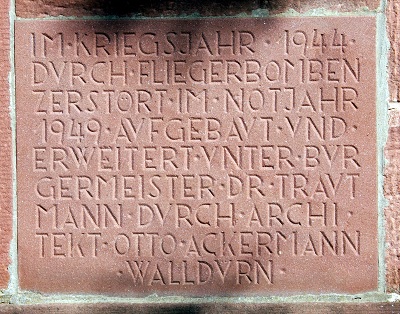 Gedenktafel 