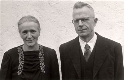 Otto und Gertrud Mörike 1943