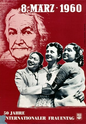 Plakat zum 50. Jahrestag des 8. März 1960