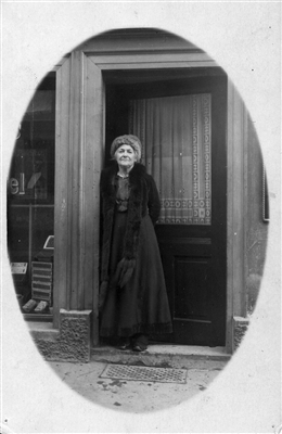 Clara Zetkin in Stuttgart 1920