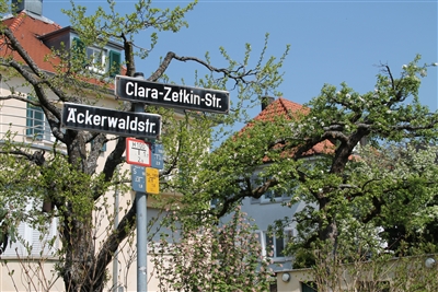 Straßenschild in Stuttgart-Sillenbuch