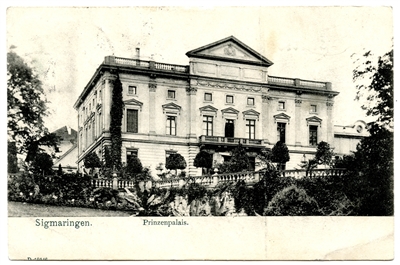 Der Prinzenbau, heute Sitz des Staatsarchivs (historische Aufnahme)