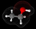 Struktur Ethanol 3D