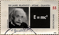 Briefmarke Albert Einstein