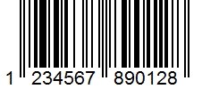 Beispiel – EAN-13 – Barcode