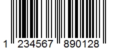 Beispiel – EAN-13 – Barcode