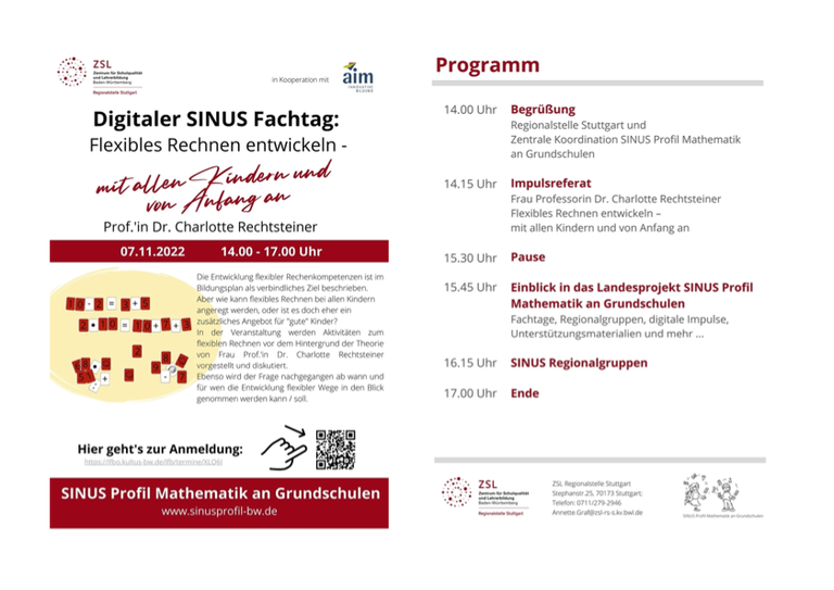 Sinus Fachtag Stuttgart