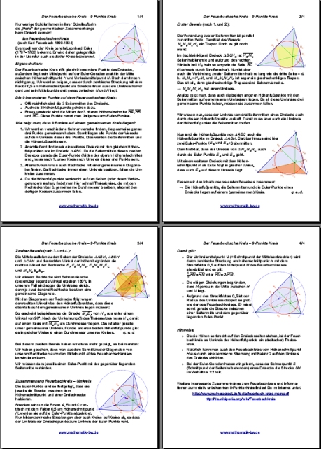 Handout Feuerbachscher Kreis