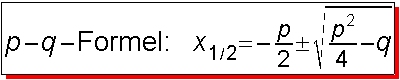 p-q-Formel