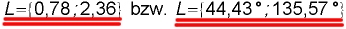 Lösungsmenge