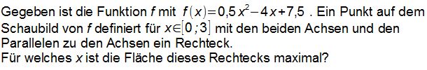 Aufgabenstellung