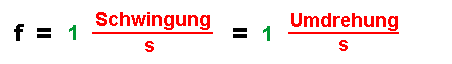 Vereinfachung auf 1/s