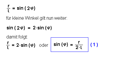 Winkelbeziehung