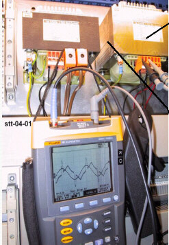 Messungen an einem Trafo mit Steuerelektronik