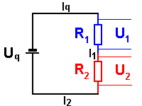 Schaltbild Reihenschaltung