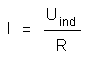 Gleichung Stromstärke