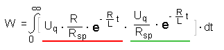 Selbstinduktion und Stromstärke eingesetzt