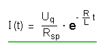 Funktionsgleichung Stromstärke