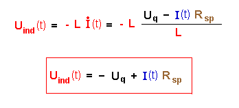 Induktionsspannung