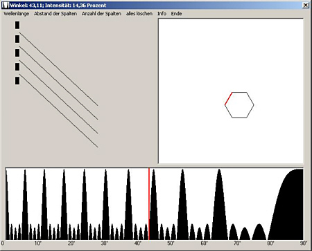 Screenshot des Programms von Scheid