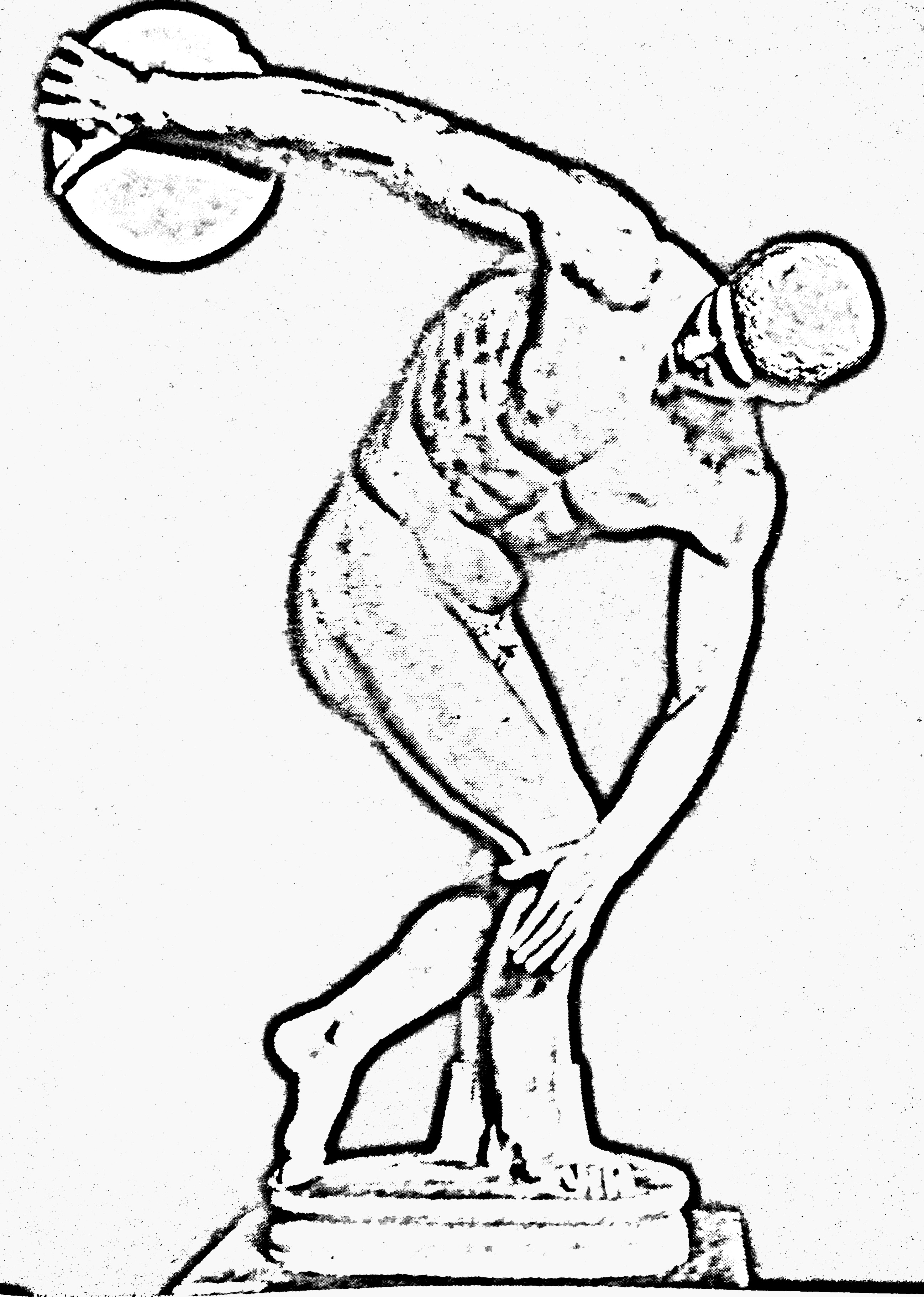 Diskuswerfer des Myron