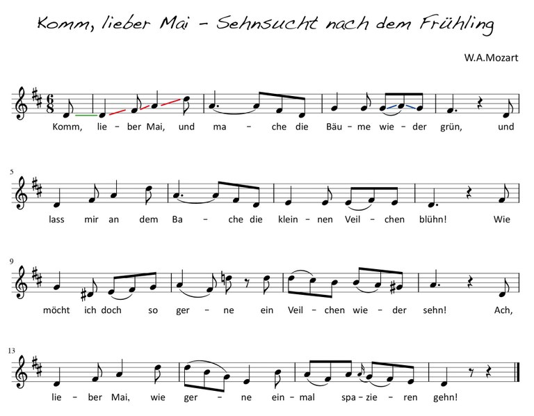 Noten_Komm lieber Mai