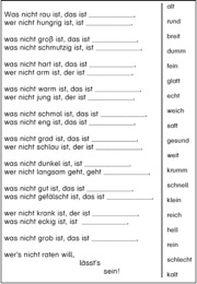 Gegensatzpaare