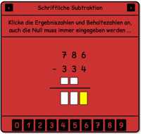 Subtraktion