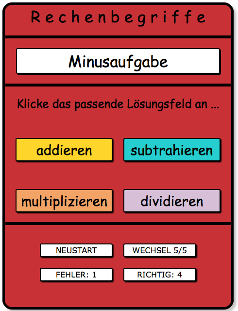 Interaktive Übung