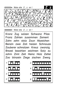 Lautübungen