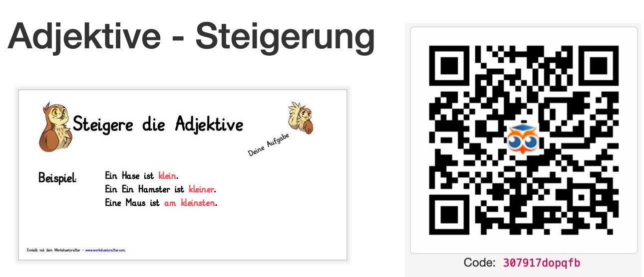 Steigere die Adjektive