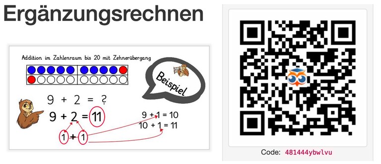 Ergänzungsrechnen im ZR 20