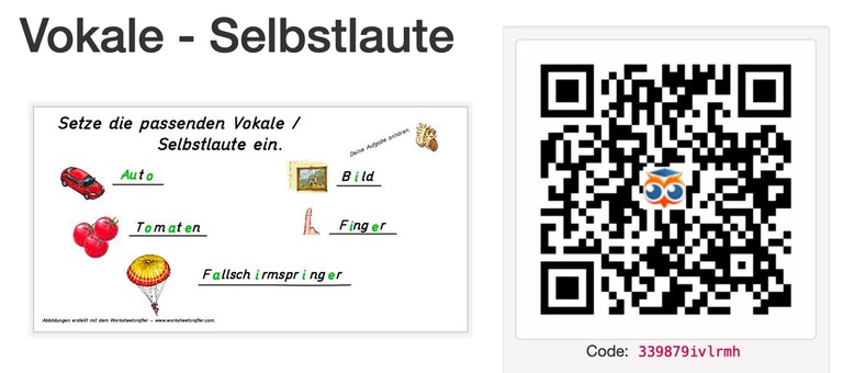 Vokale - Selbstlaute
