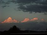 Wolken bei Sonnenuntergang