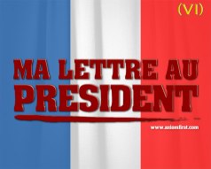 Axiom First, Ma lettre au président