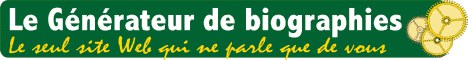 Générateur de biographies