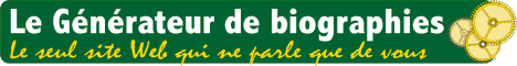 Générateur de biographies