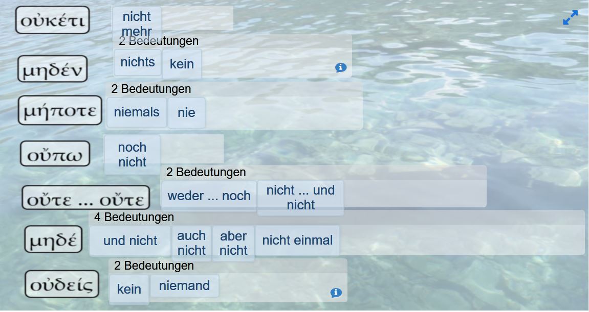Negationen-Bedeutungen-Lösung