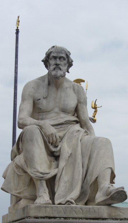 Thukydides (vor dem Wiener Parlament) Thukydides (vor dem Wiener Parlament)
