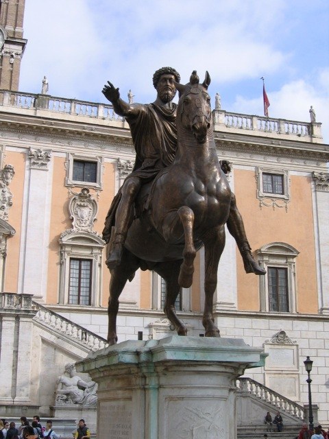 Campidoglio, Statua equestre di Marco Aurelio
