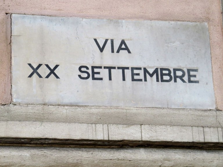 Via XX settembre