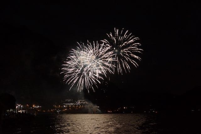 Limone – Fuochi artificiali a Ferragosto