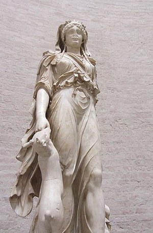 Statue der Artemis (römisch: Diana), Glyptothek München