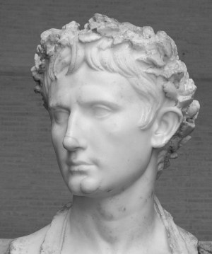 Kaiser Augustus mit dem Eichenkranz