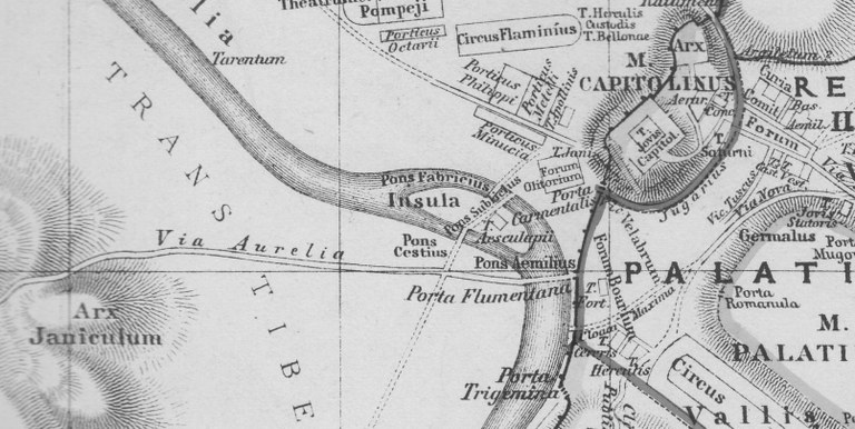 Das antike Rom: die Tiberinsel (Atlas antiquus) Das antike Rom: die Tiberinsel (Atlas antiquus)