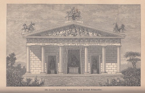 Tempel des Iuppiter Capitolinus, kleine Version