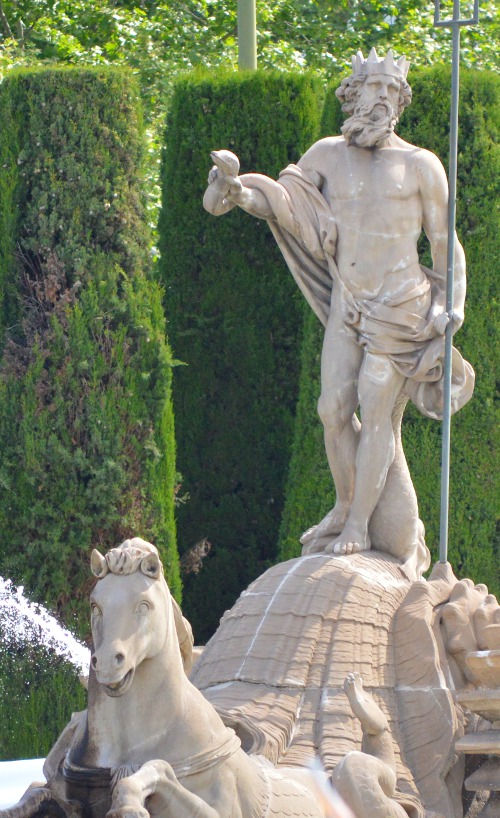 Neptunbrunen, Madrid, Plaza de Cánovas del Castillo