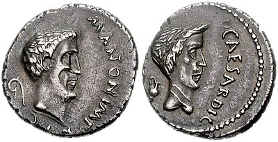 Münze des M. Antonius